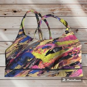 Lululemon Energy Sports Bra Mulitcolor Size 6